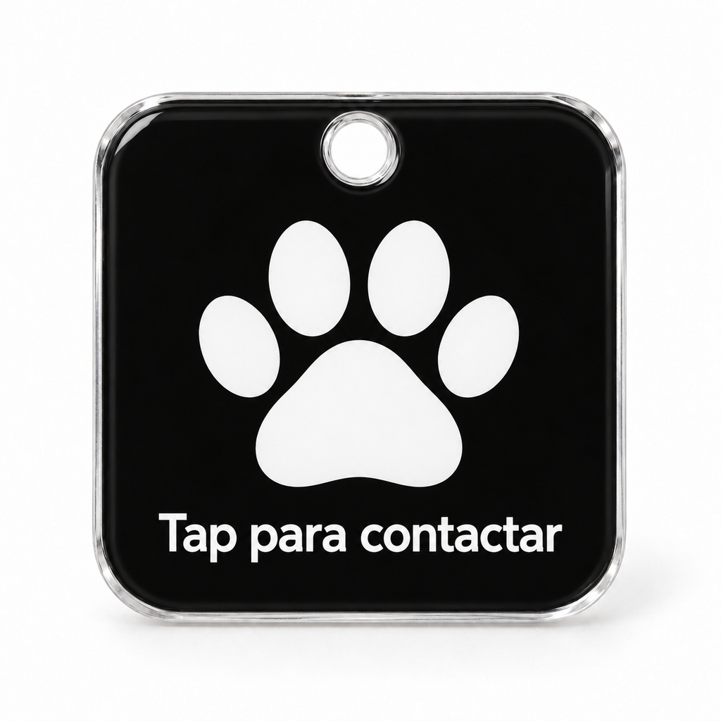 Placa NFC para mascotas