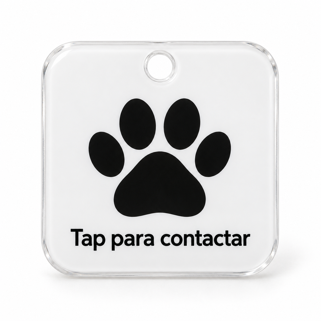 Placa NFC para mascotas