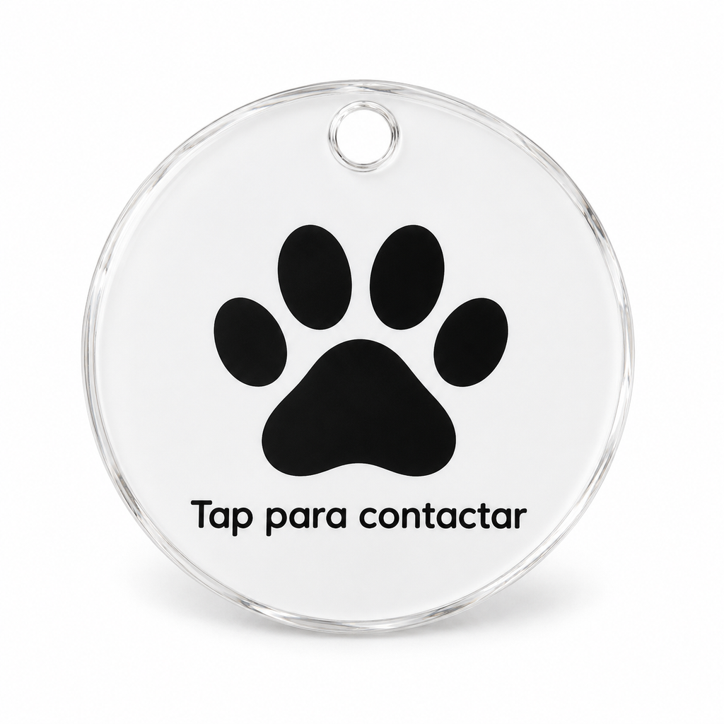 Placa NFC para mascotas