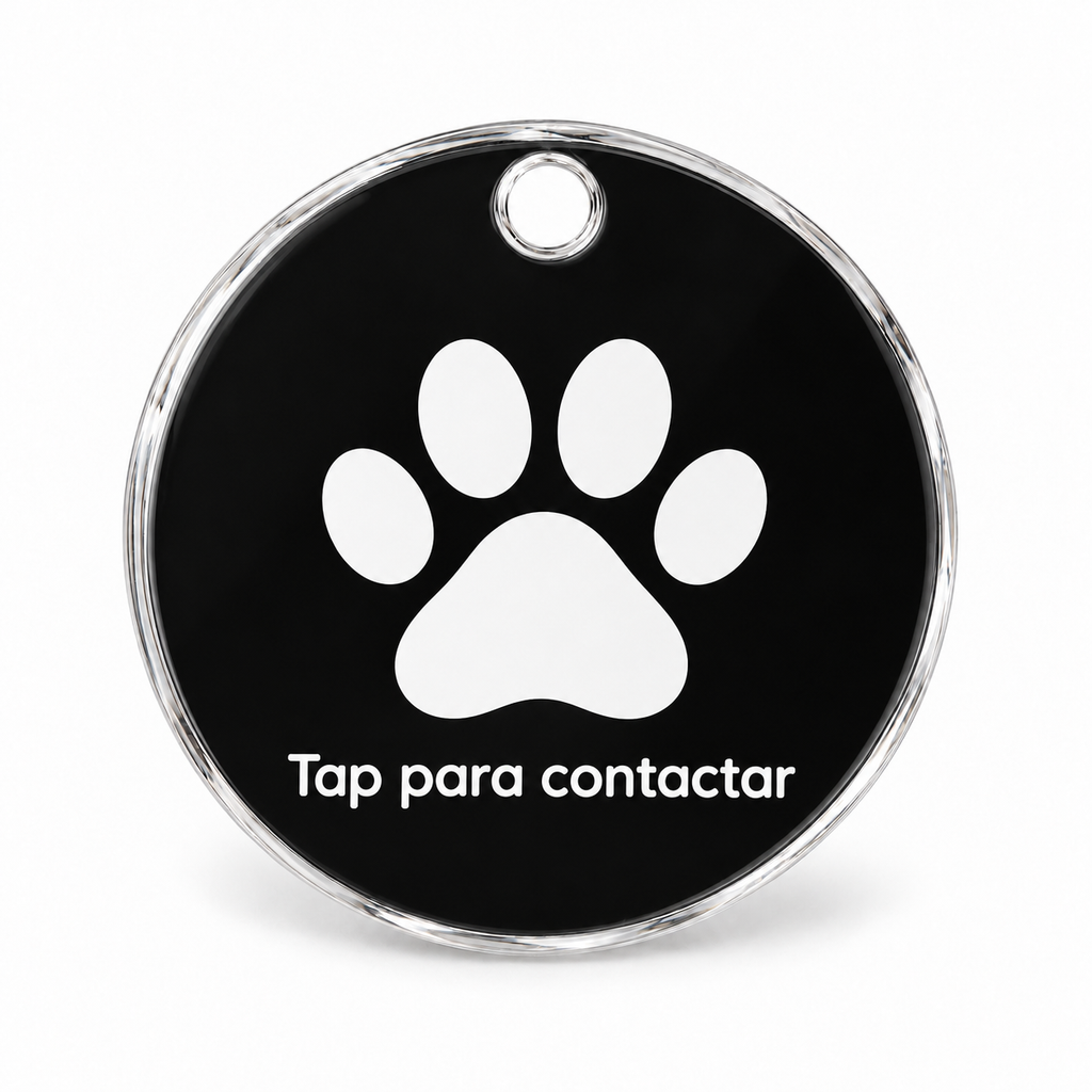 Placa NFC para mascotas