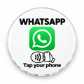 Placa NFC para WhatsApp