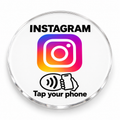 Placa NFC para Instagram